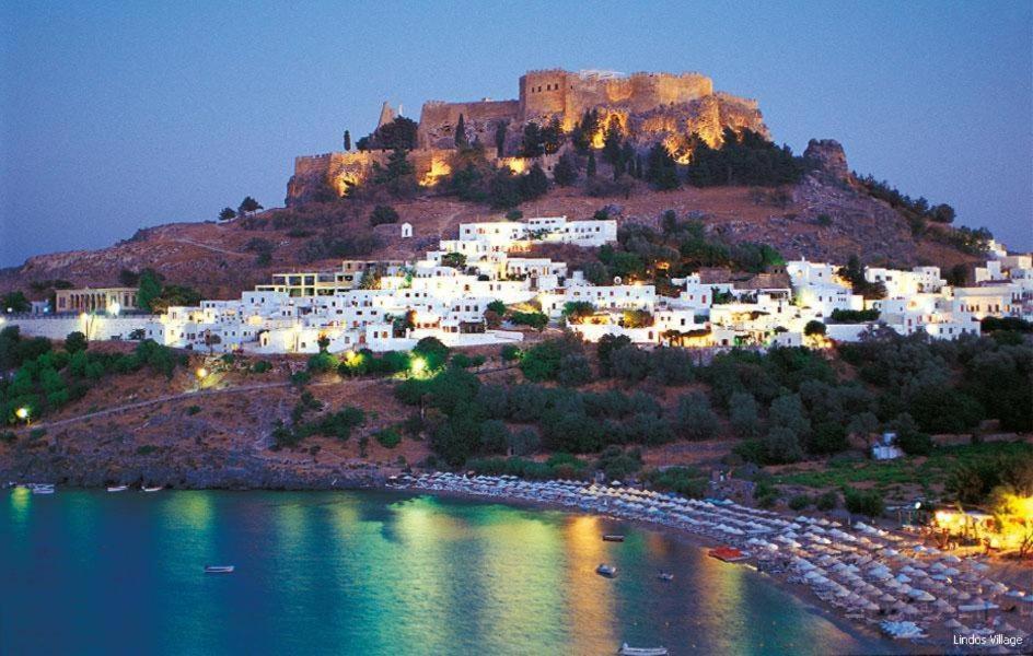 2 Min Drive To & 10 To Lindos Villa Charaki